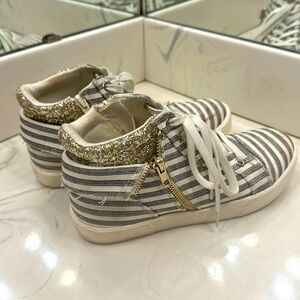 High top tennis shoes